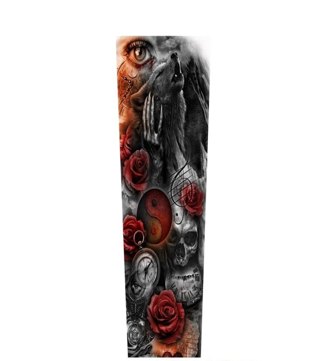 TATTOO SLEEVE – ROSE DESIGN