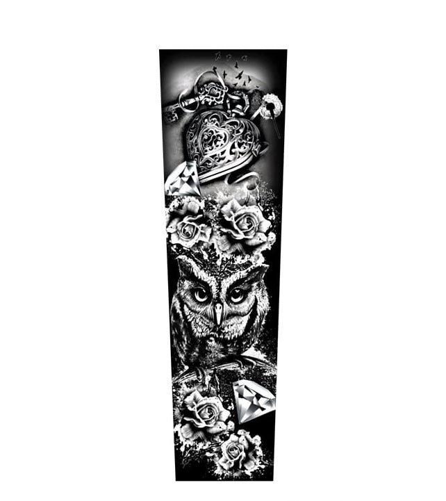 TATTOO SLEEVE – OWL DESIGN