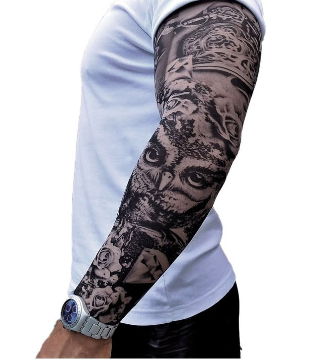 TATTOO SLEEVE – OWL DESIGN
