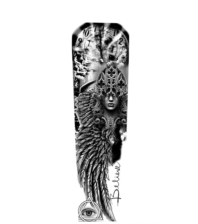 TATTOO SLEEVE – WING DESIGN