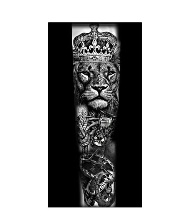 TATTOO SLEEVE – LION