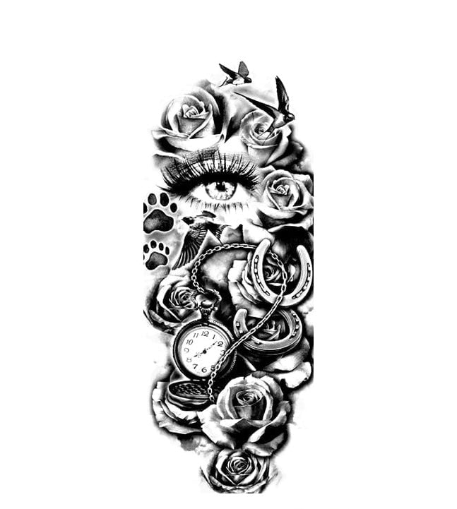 TATTOO SLEEVE – HORSESHOE DESIGN