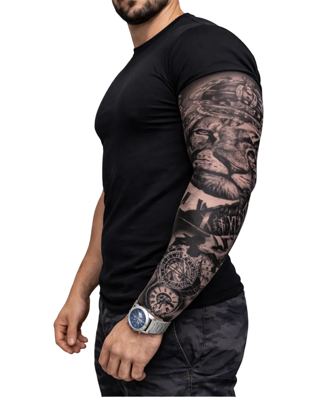 TATTOO SLEEVE – LION