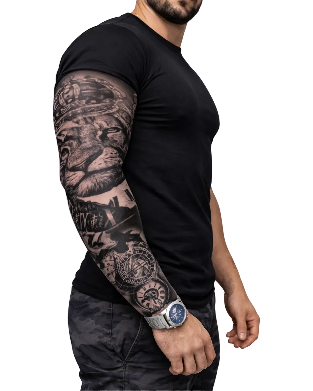 TATTOO SLEEVE – LION