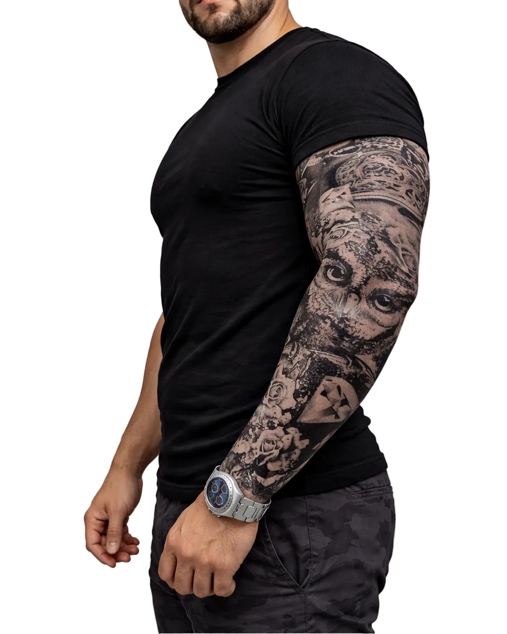 TATTOO SLEEVE – OWL DESIGN