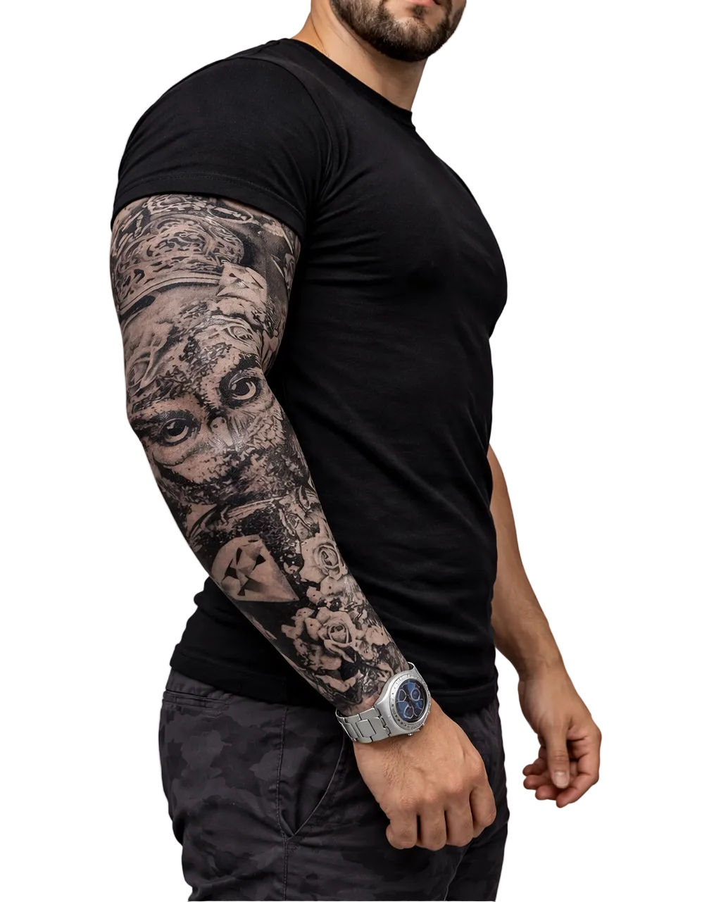 TATTOO SLEEVE – OWL DESIGN